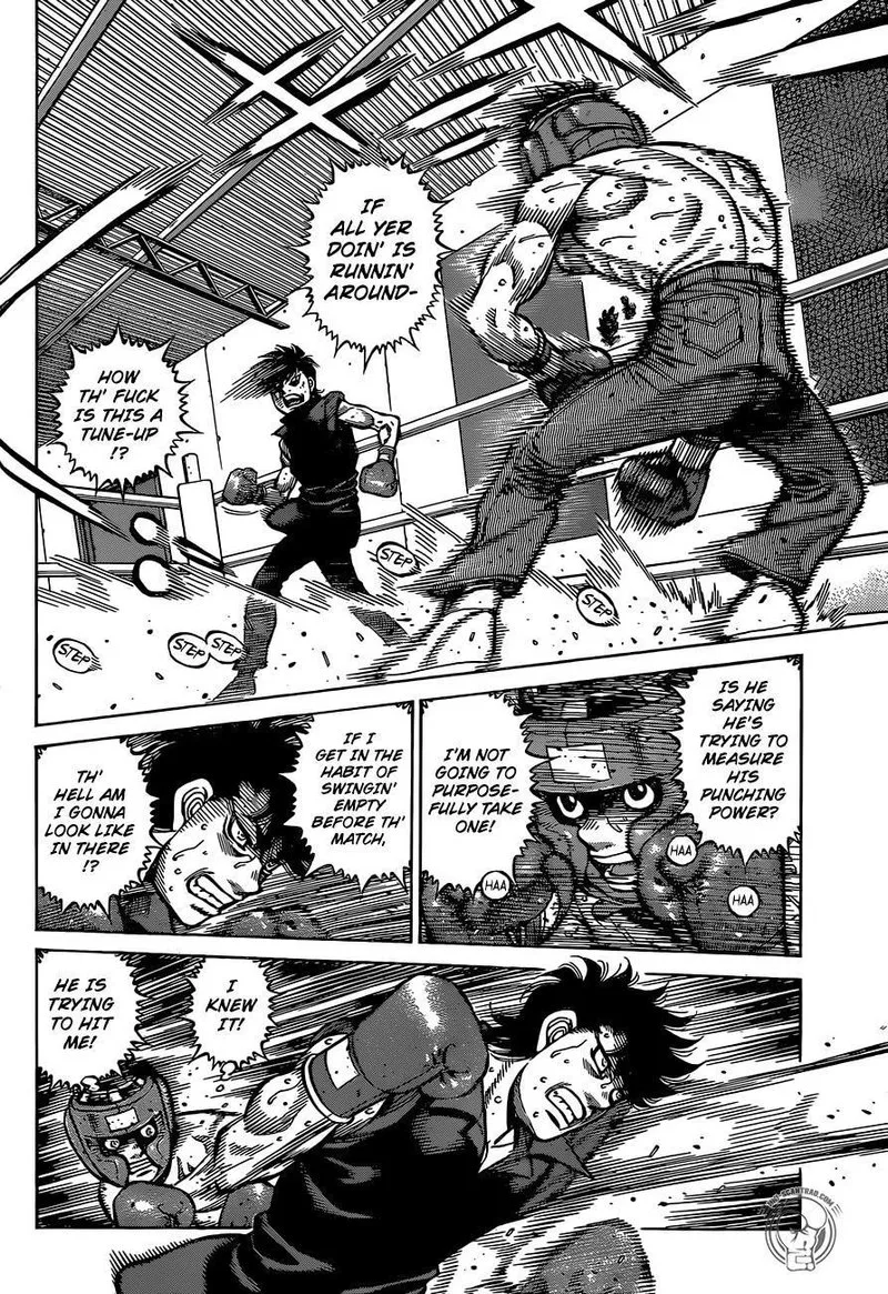 Hajime no Ippo Chapter 1294 page 6