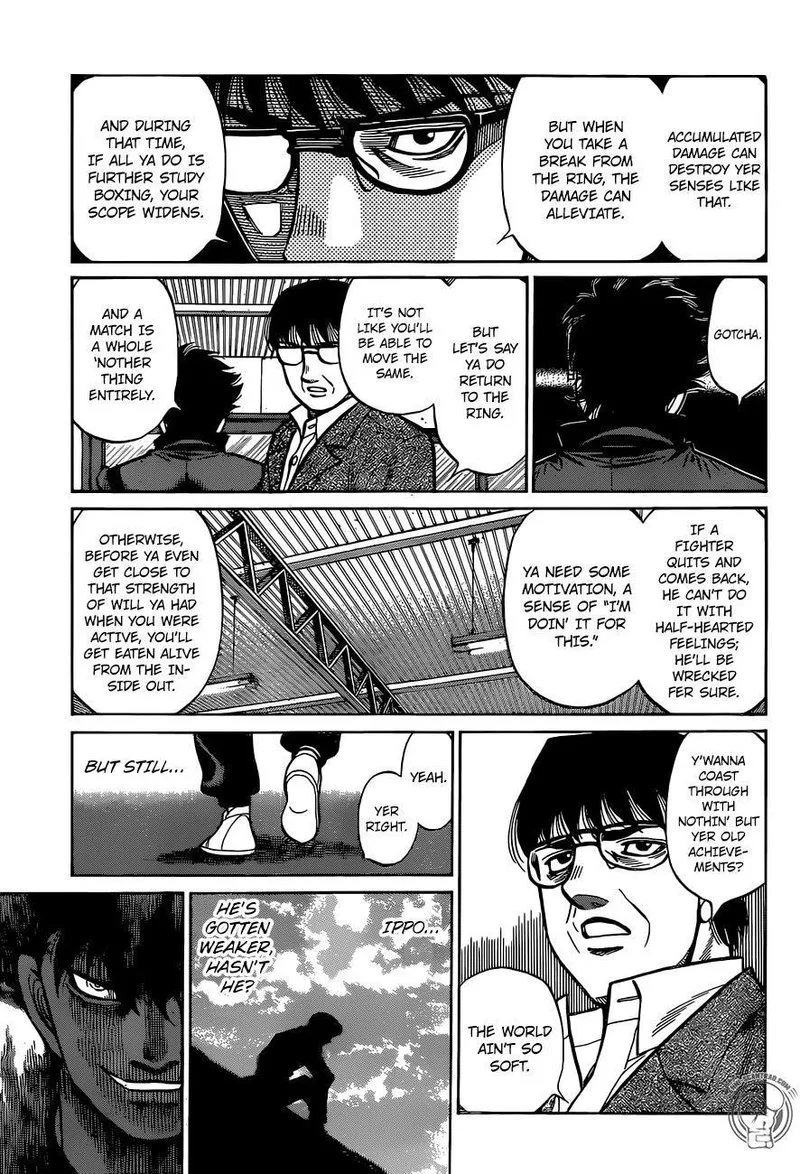 Hajime no Ippo Chapter 1294 page 15