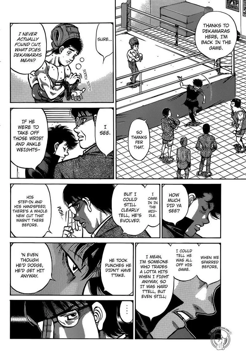 Hajime no Ippo Chapter 1294 page 14