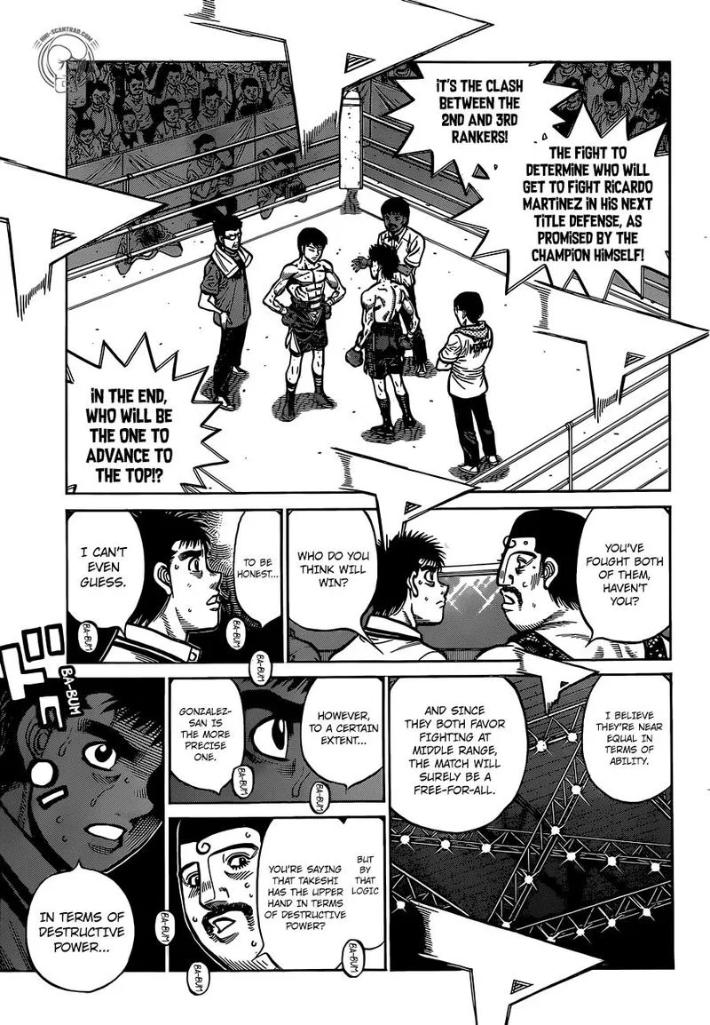 Hajime no Ippo Chapter 1295 page 7