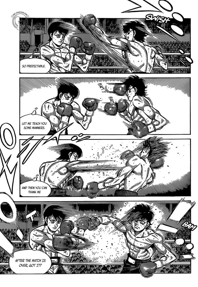 Hajime no Ippo Chapter 1295 page 17