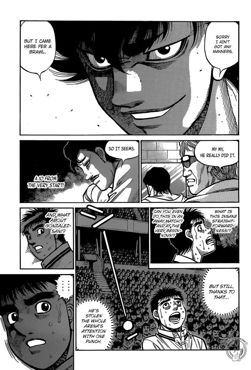 Hajime no Ippo Chapter 1295 page 13