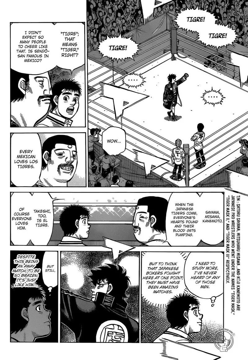 Hajime no Ippo Chapter 1295 page 4