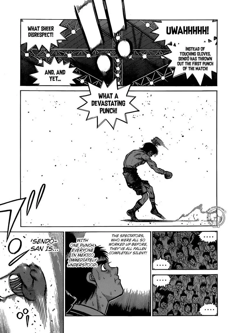 Hajime no Ippo Chapter 1295 page 11