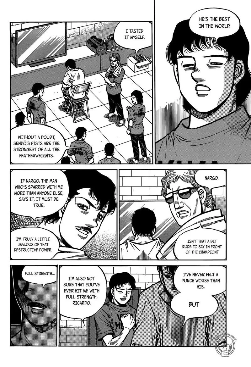Hajime no Ippo Chapter 1295 page 8