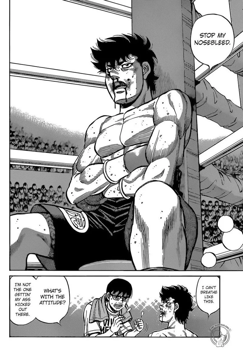 Hajime no Ippo Chapter 1296 page 12