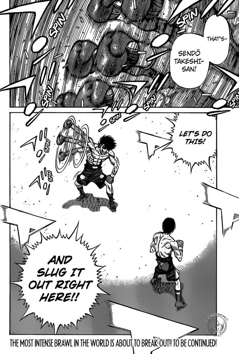 Hajime no Ippo Chapter 1296 page 18