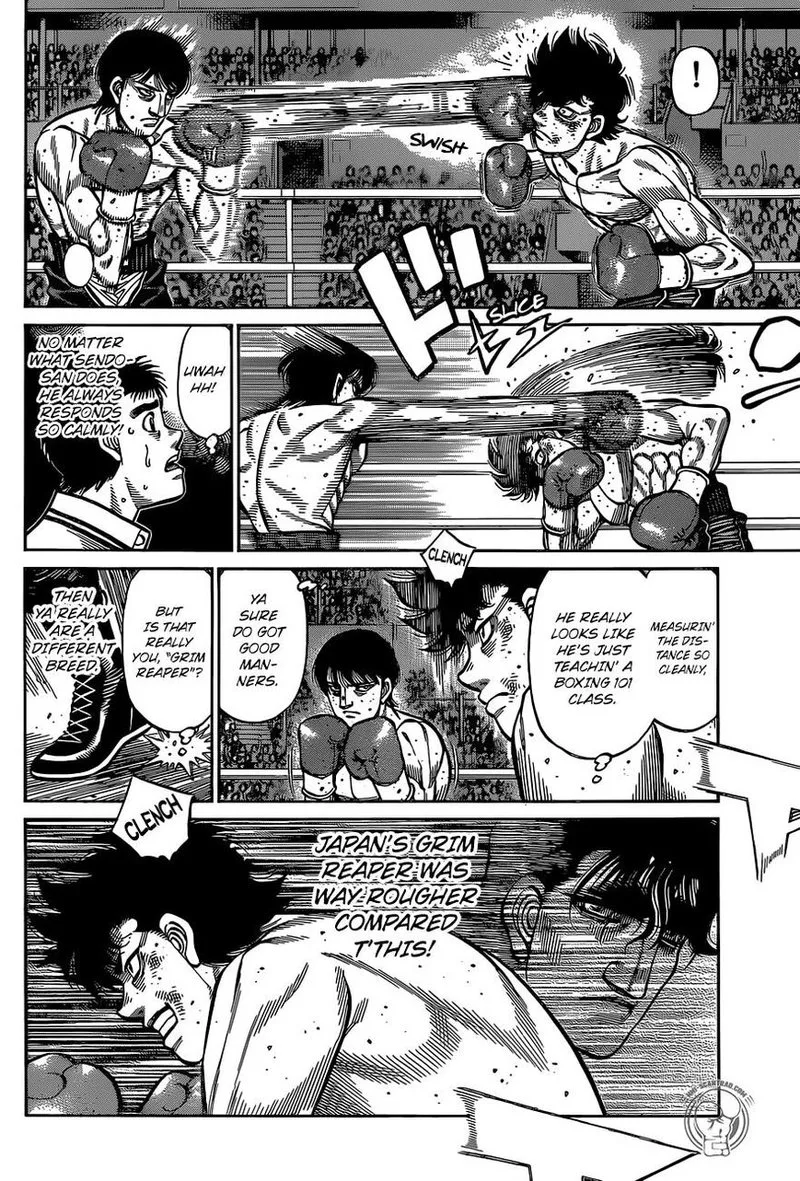 Hajime no Ippo Chapter 1296 page 4