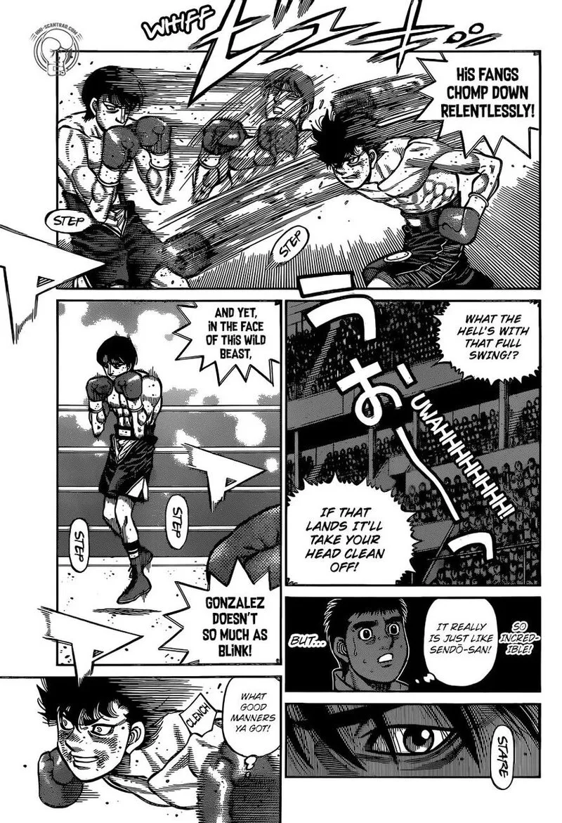Hajime no Ippo Chapter 1296 page 3