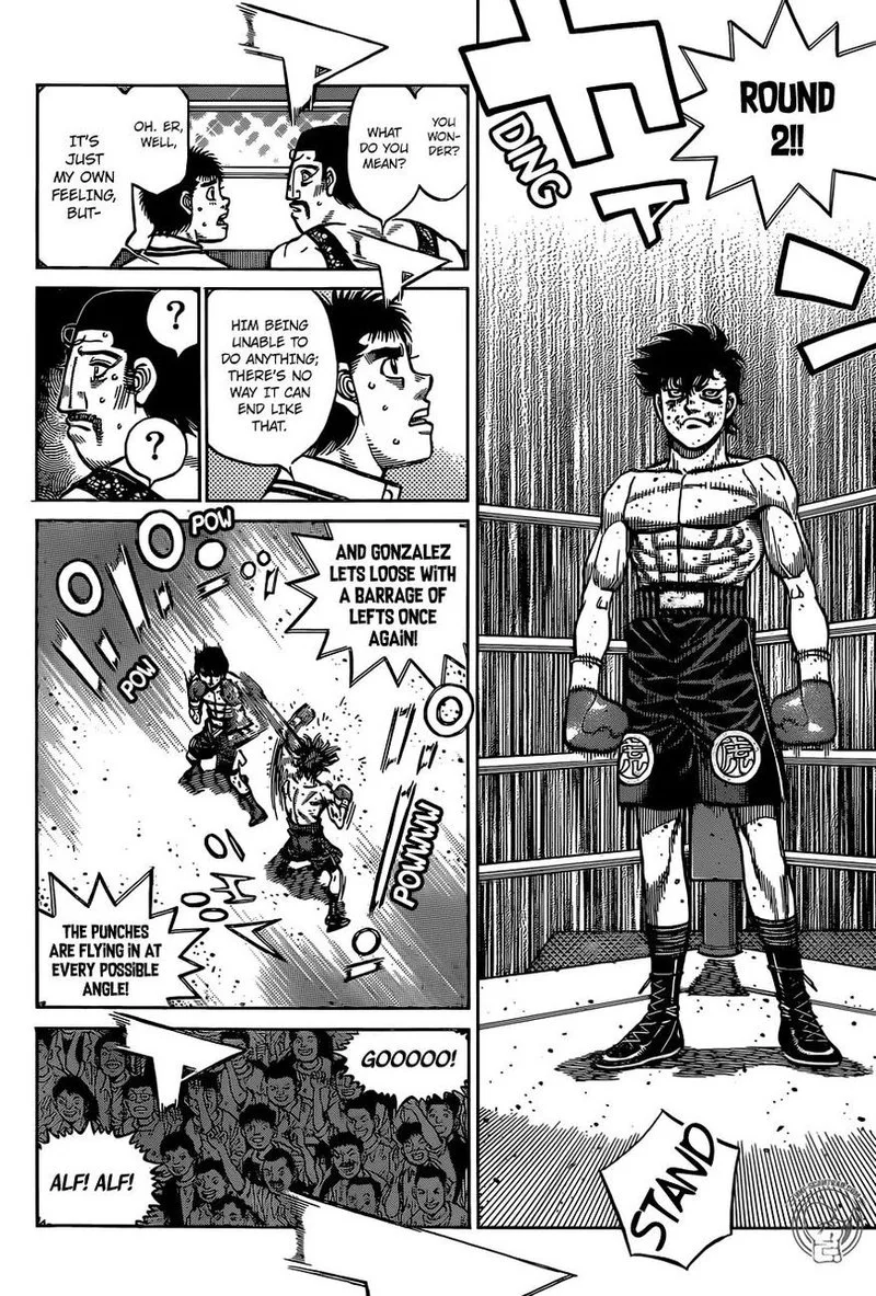 Hajime no Ippo Chapter 1296 page 14