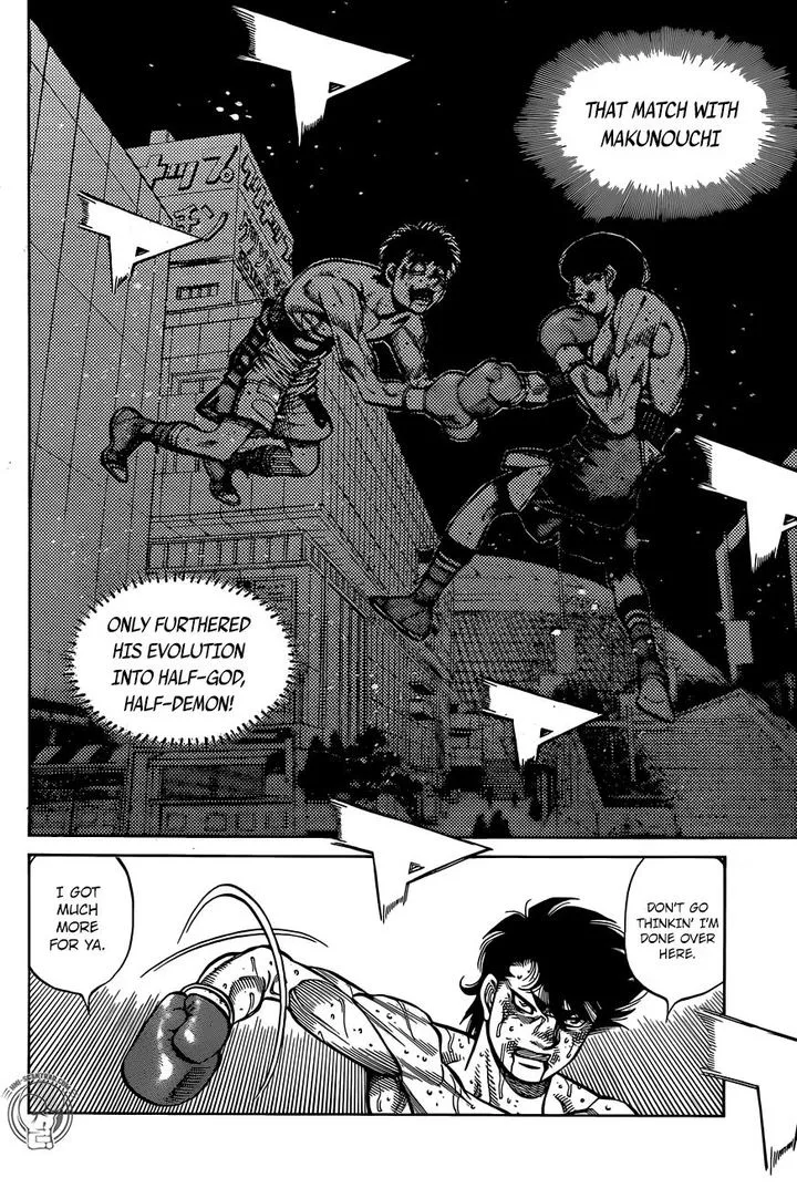 Hajime no Ippo Chapter 1298 page 9