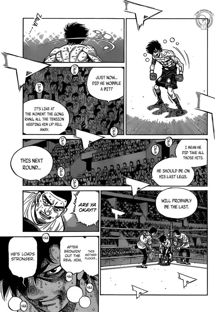 Hajime no Ippo Chapter 1300 page 7