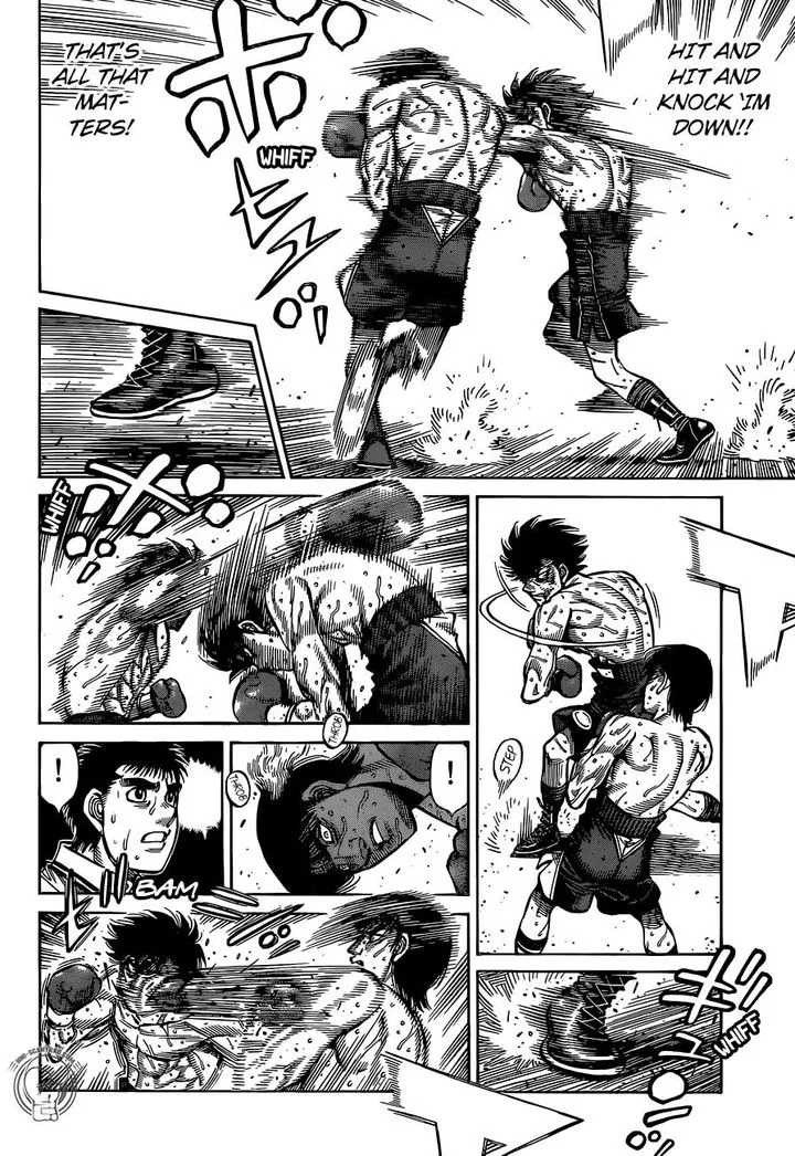 Hajime no Ippo Chapter 1300 page 14