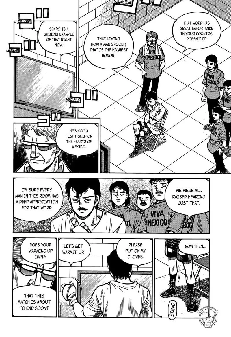 Hajime no Ippo Chapter 1301 page 7