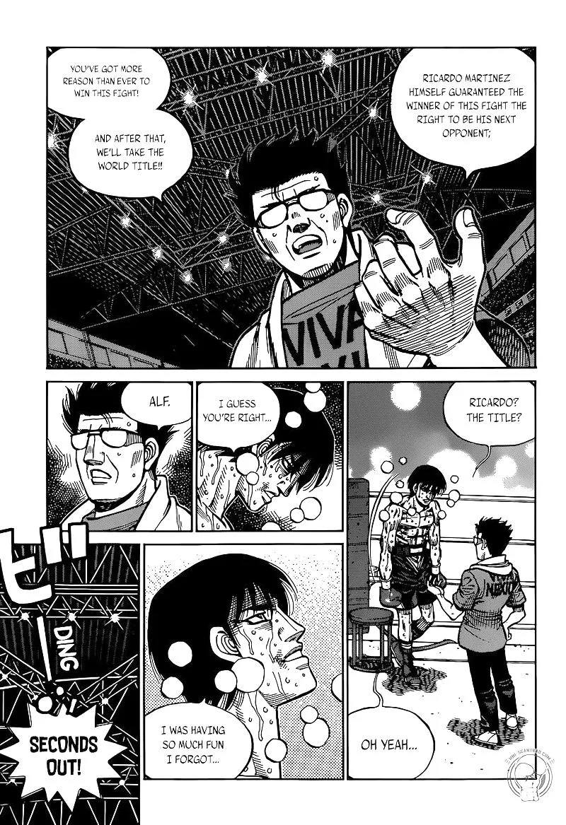 Hajime no Ippo Chapter 1302 page 11