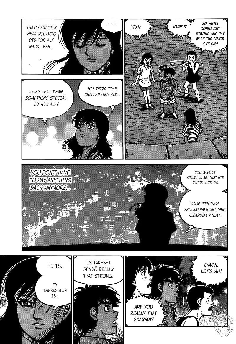 Hajime no Ippo Chapter 1302 page 3