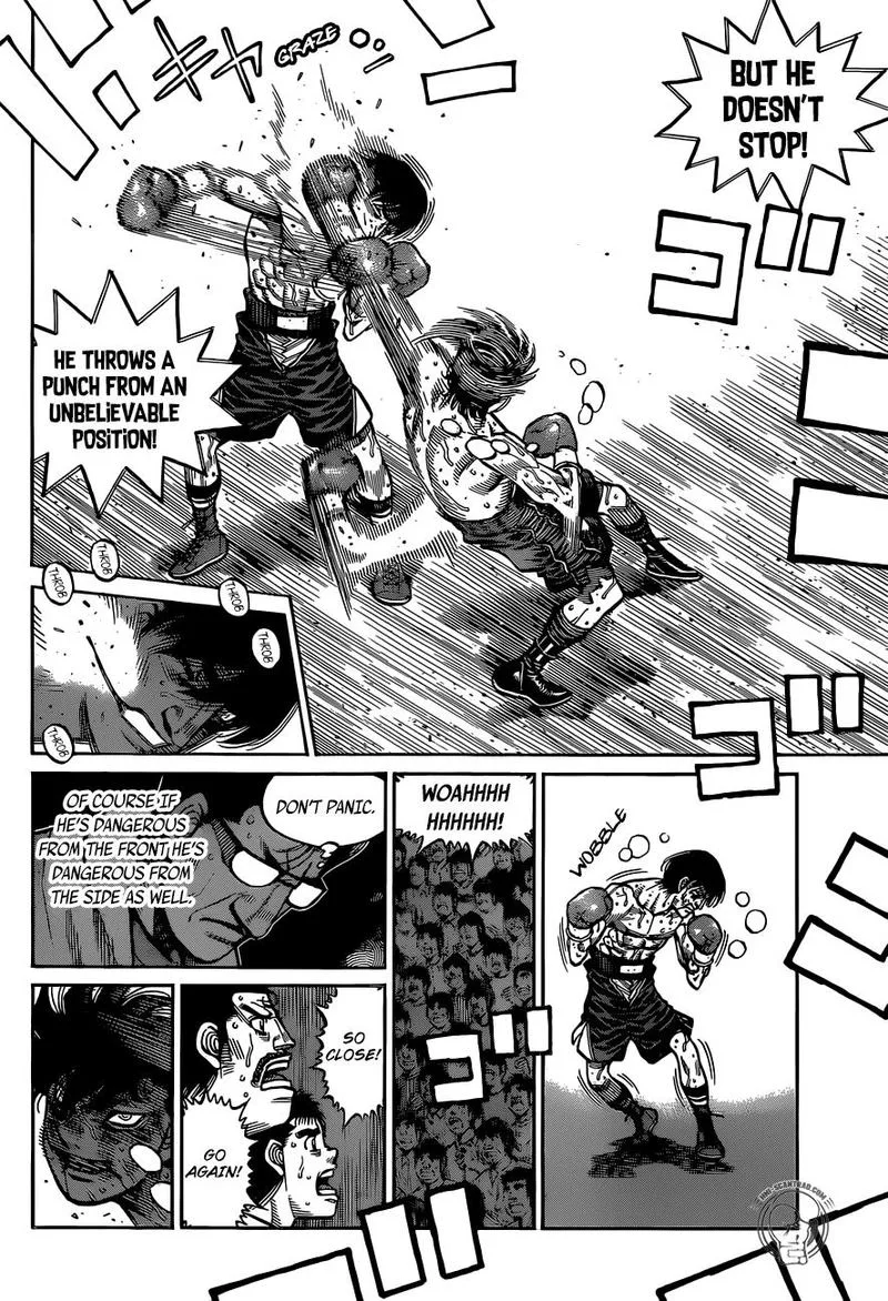Hajime no Ippo Chapter 1303 page 2
