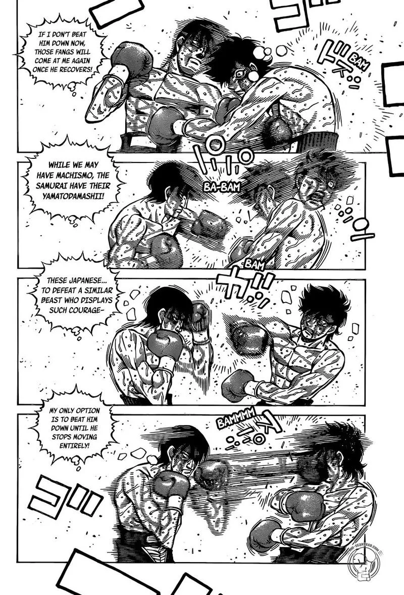 Hajime no Ippo Chapter 1303 page 6