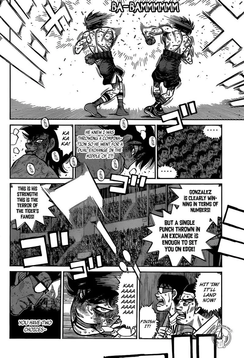 Hajime no Ippo Chapter 1303 page 4