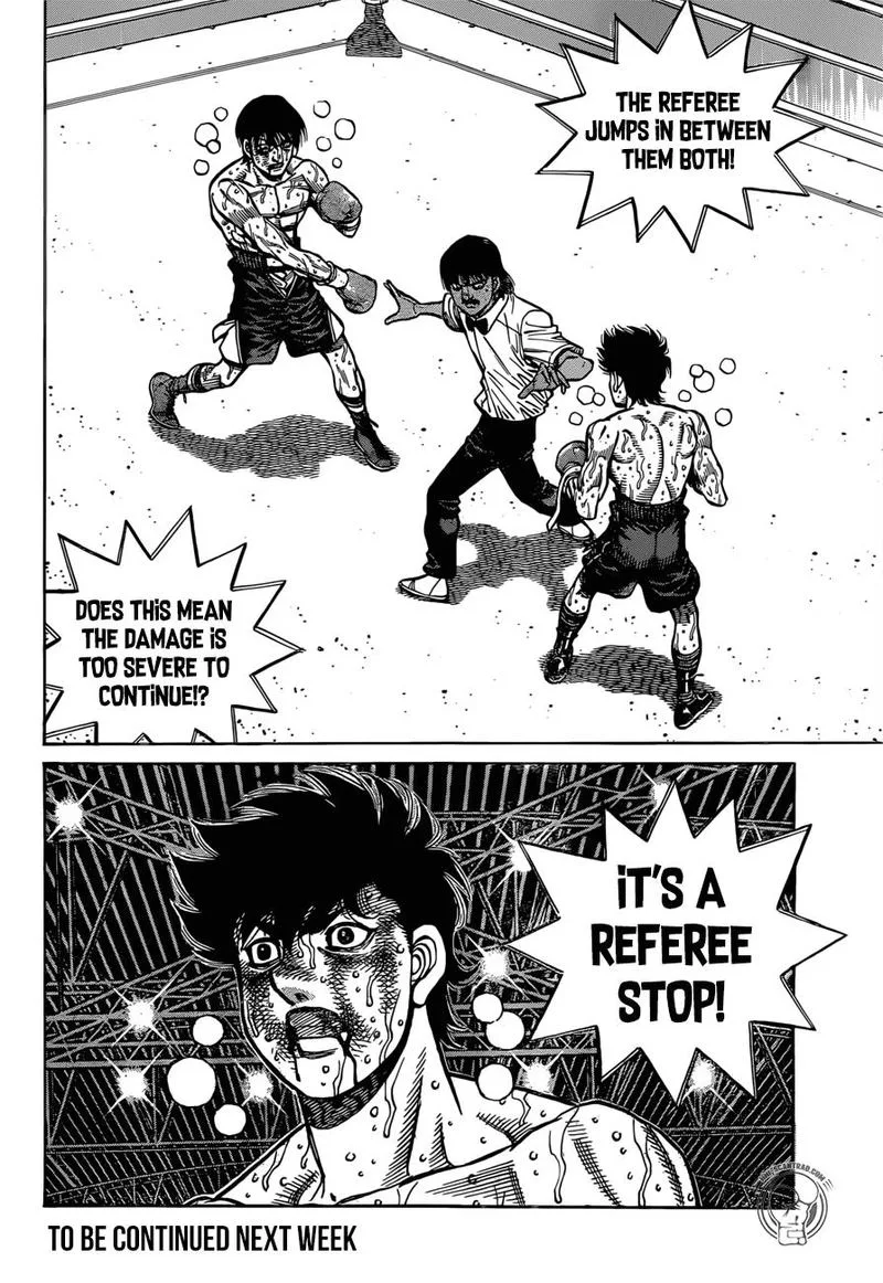 Hajime no Ippo Chapter 1303 page 17
