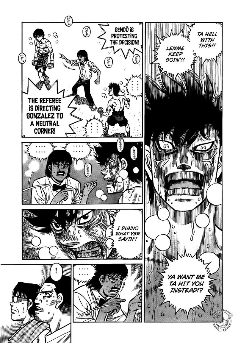 Hajime no Ippo Chapter 1304 page 3
