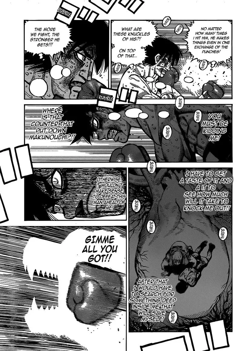 Hajime no Ippo Chapter 1305 page 5