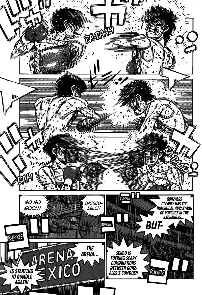 Hajime no Ippo Chapter 1305 page 3