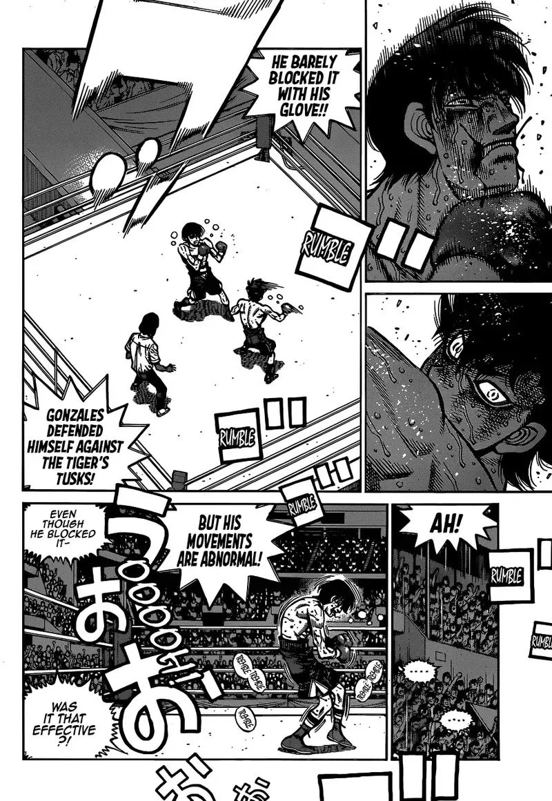 Hajime no Ippo Chapter 1305 page 12