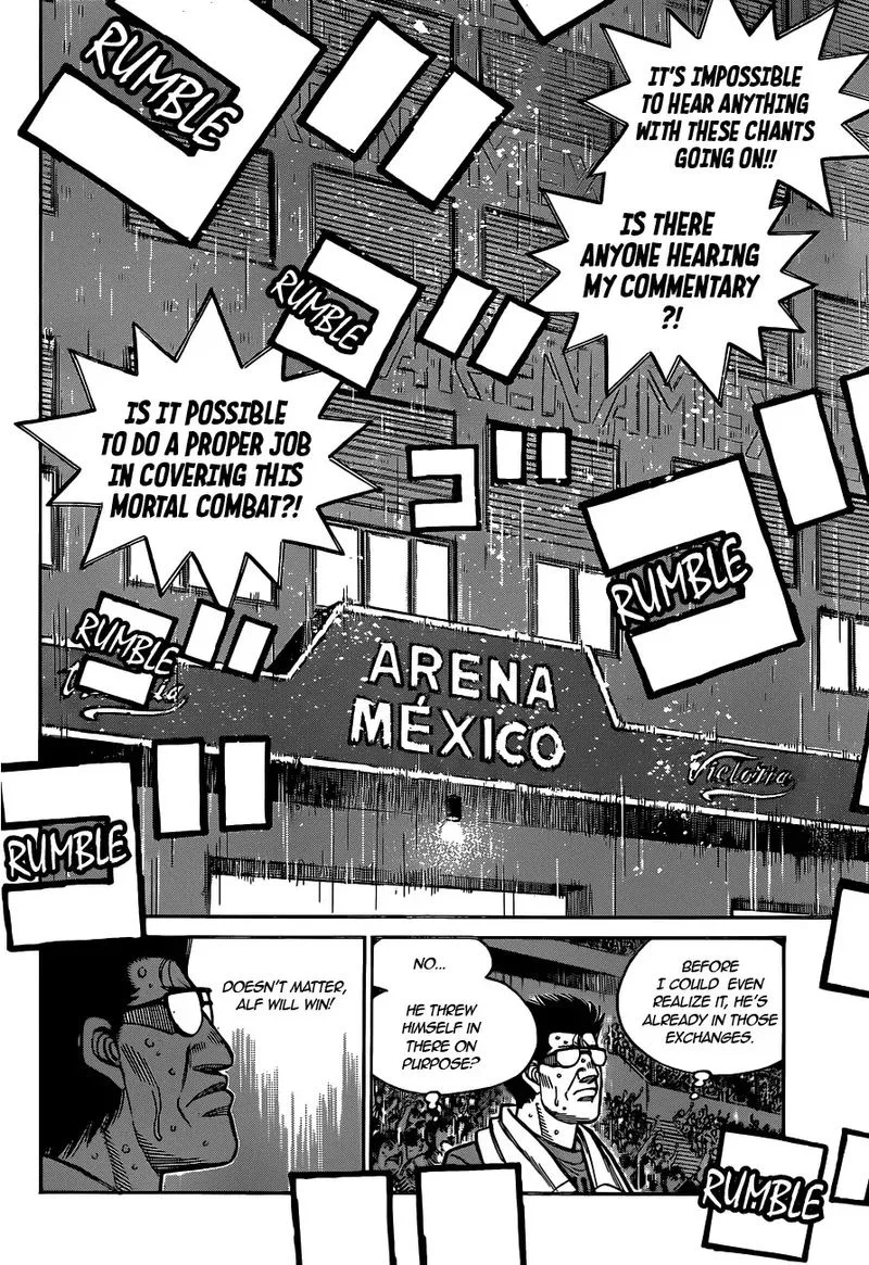 Hajime no Ippo Chapter 1305 page 4