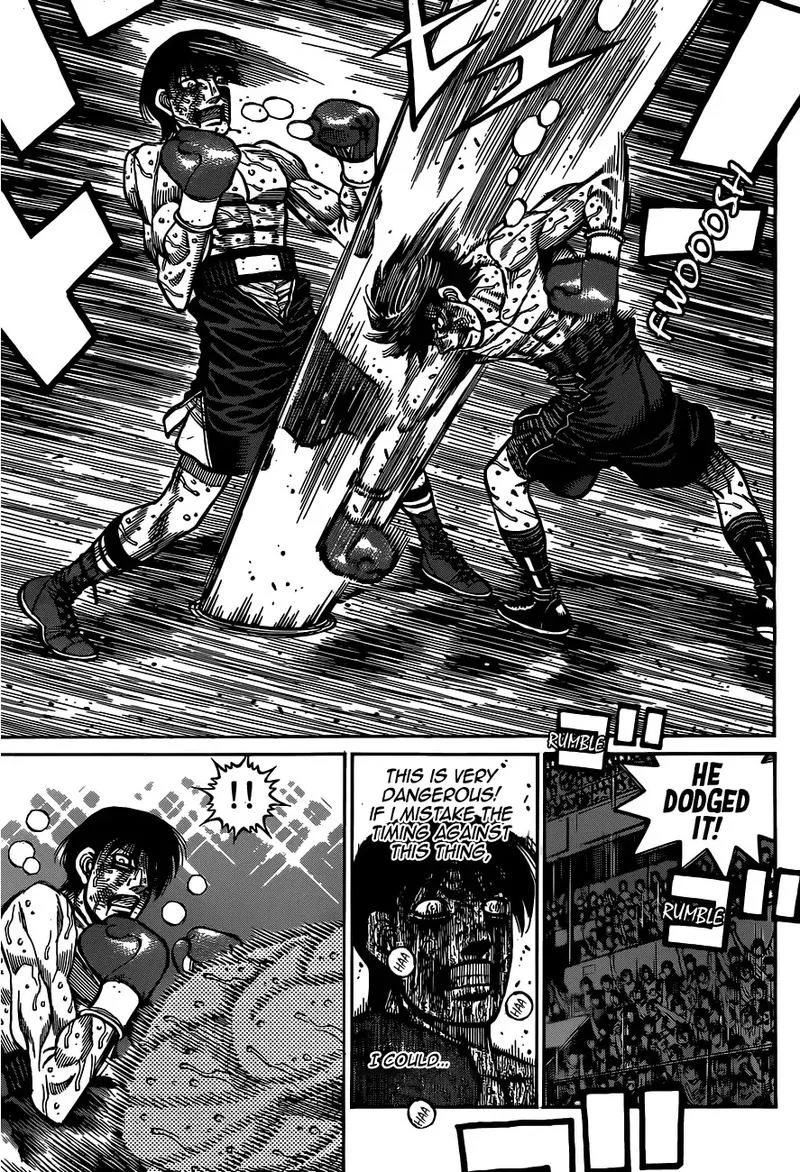 Hajime no Ippo Chapter 1305 page 9