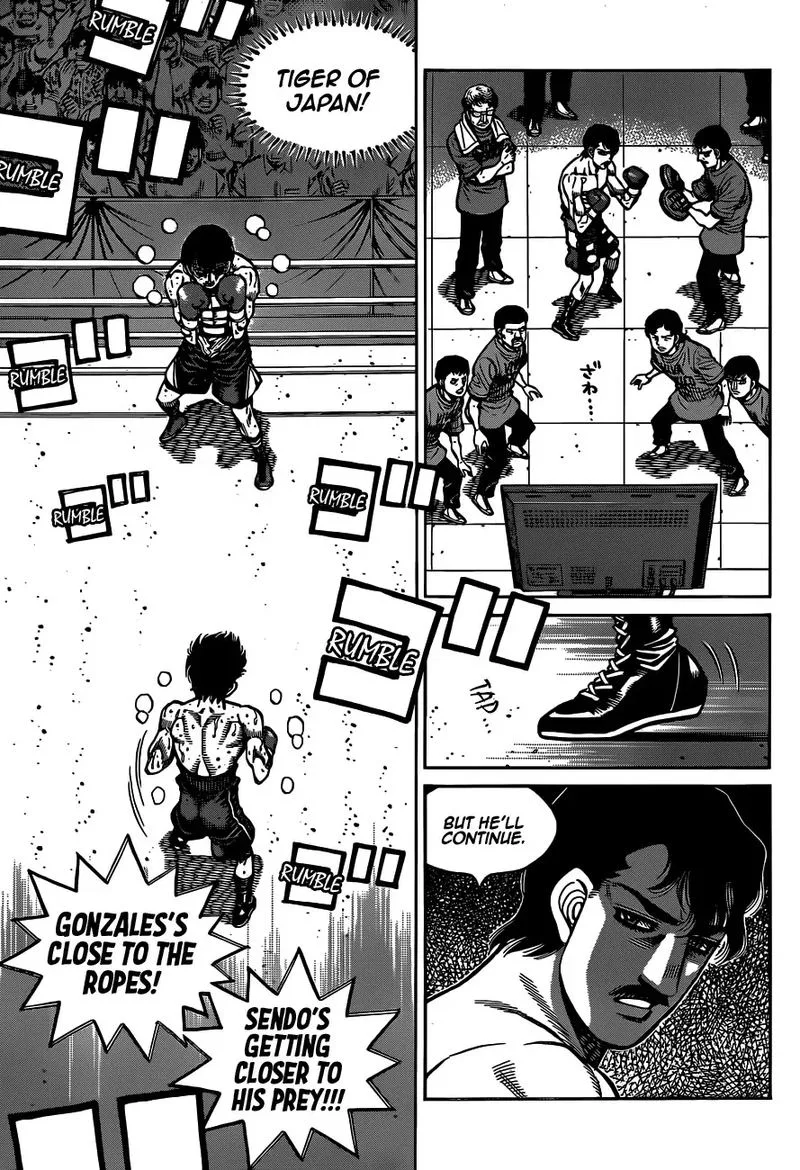 Hajime no Ippo Chapter 1305 page 17