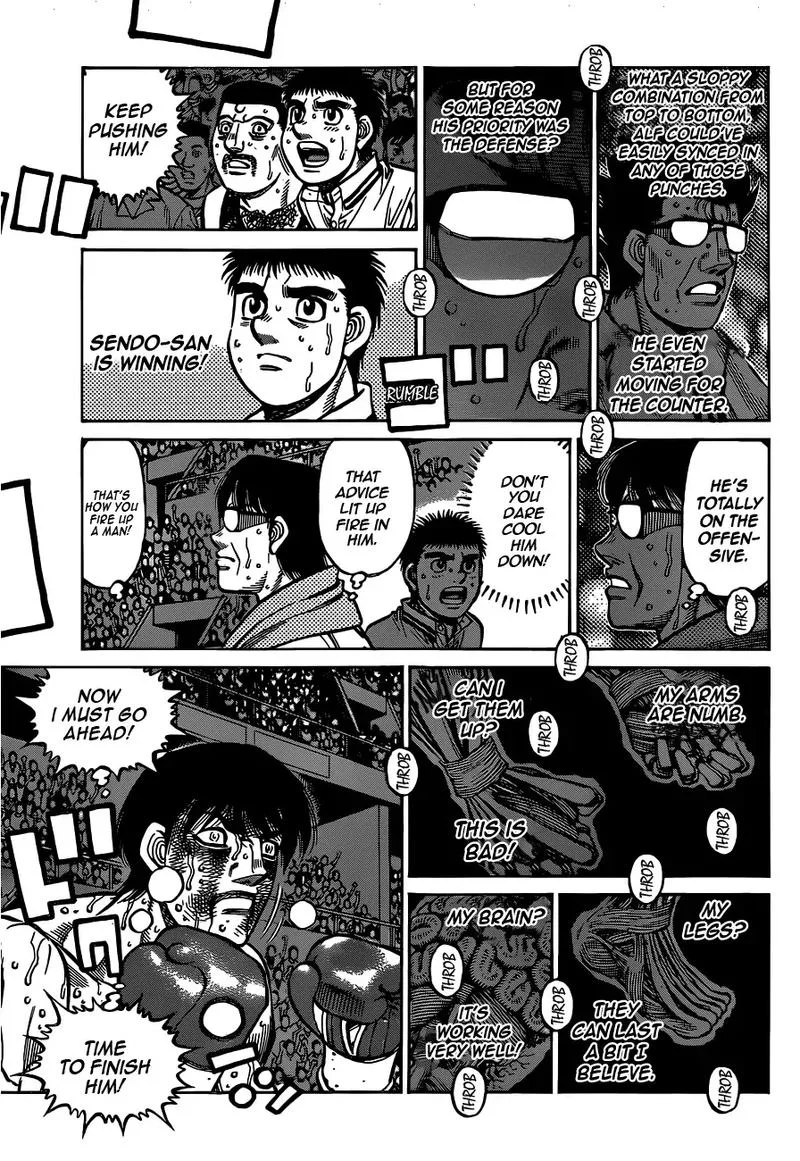 Hajime no Ippo Chapter 1305 page 13