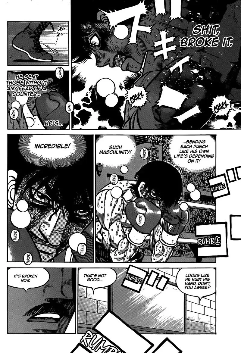 Hajime no Ippo Chapter 1305 page 16