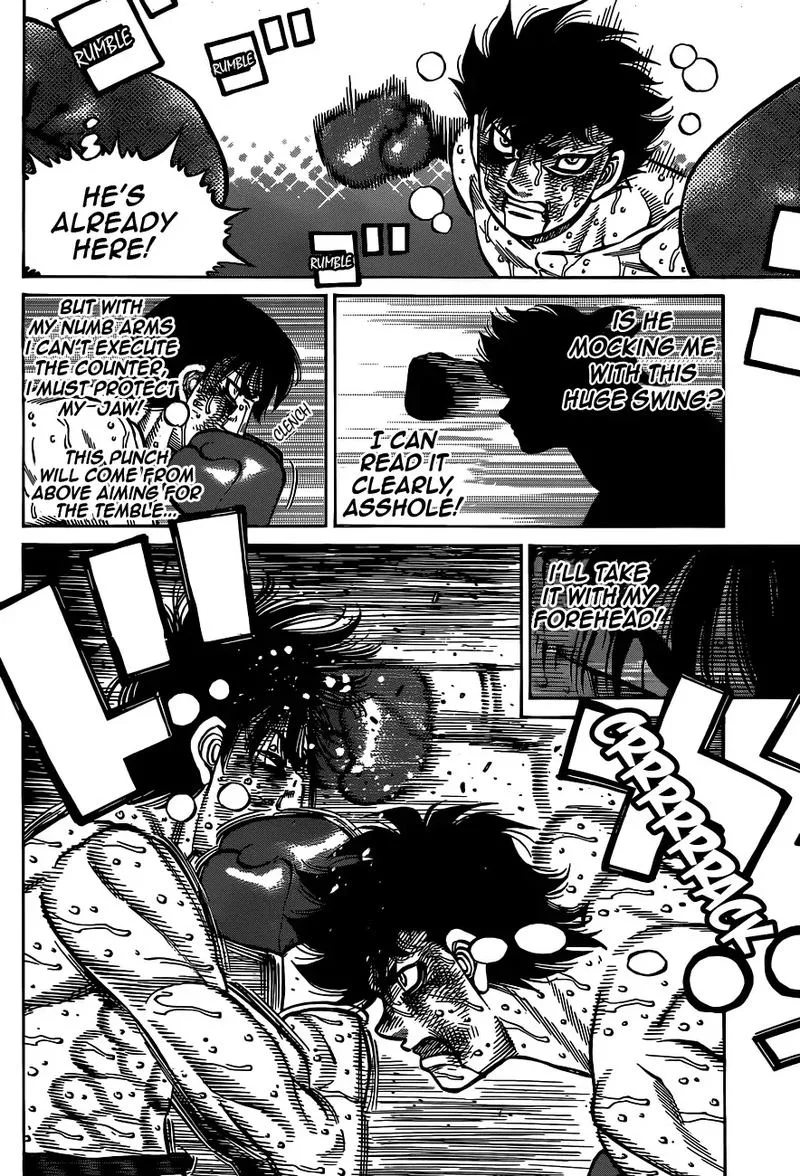 Hajime no Ippo Chapter 1305 page 14