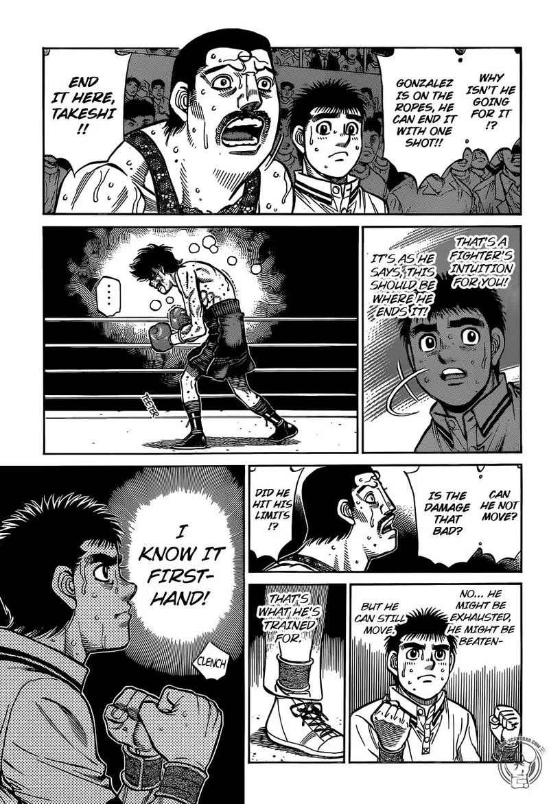 Hajime no Ippo Chapter 1306 page 3