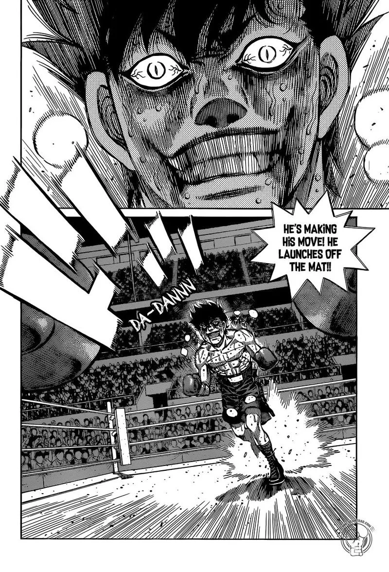Hajime no Ippo Chapter 1306 page 6