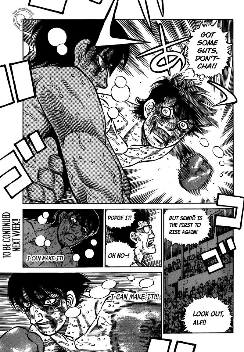 Hajime no Ippo Chapter 1306 page 13