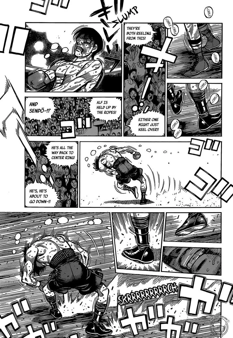 Hajime no Ippo Chapter 1307 page 3
