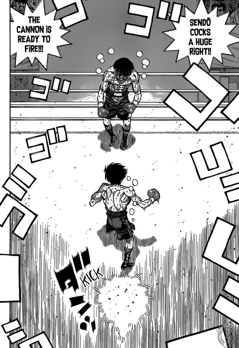 Hajime no Ippo Chapter 1307 page 6