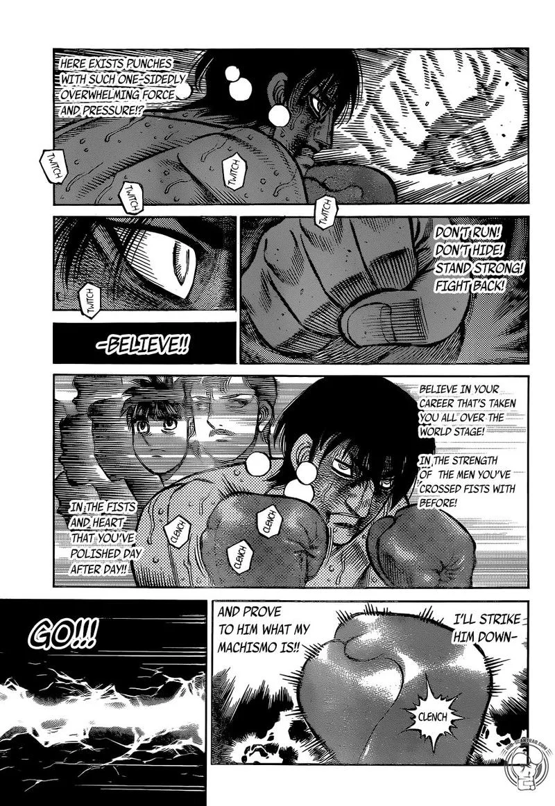 Hajime no Ippo Chapter 1307 page 9