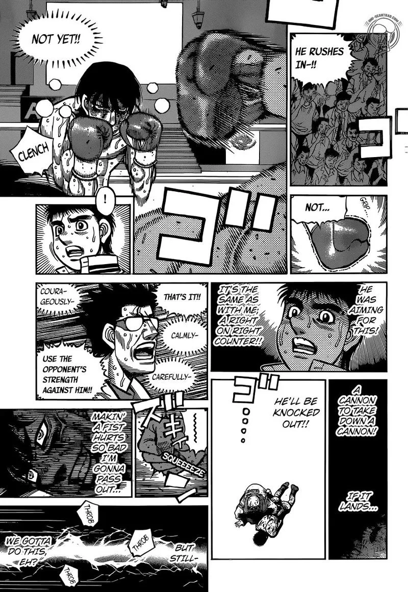 Hajime no Ippo Chapter 1307 page 7