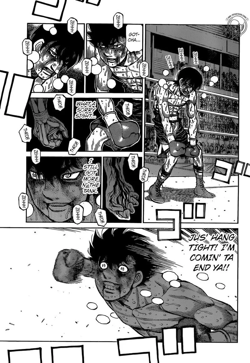 Hajime no Ippo Chapter 1307 page 5