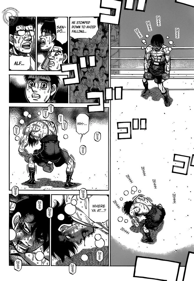 Hajime no Ippo Chapter 1307 page 4