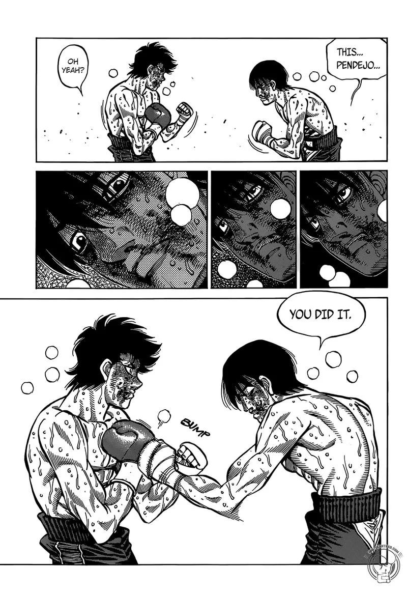 Hajime no Ippo Chapter 1308 page 7