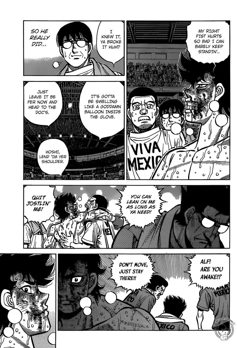 Hajime no Ippo Chapter 1308 page 5