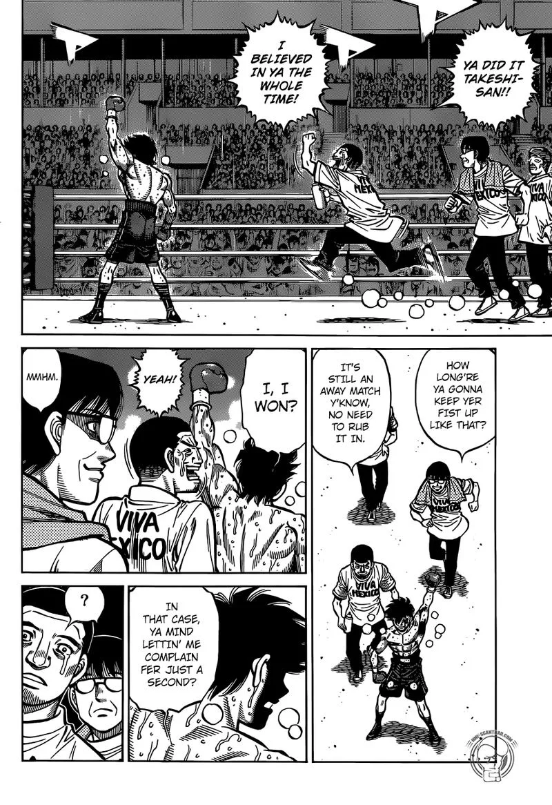 Hajime no Ippo Chapter 1308 page 4