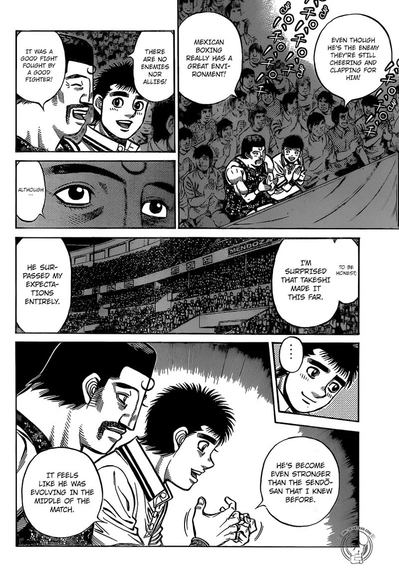 Hajime no Ippo Chapter 1309 page 11