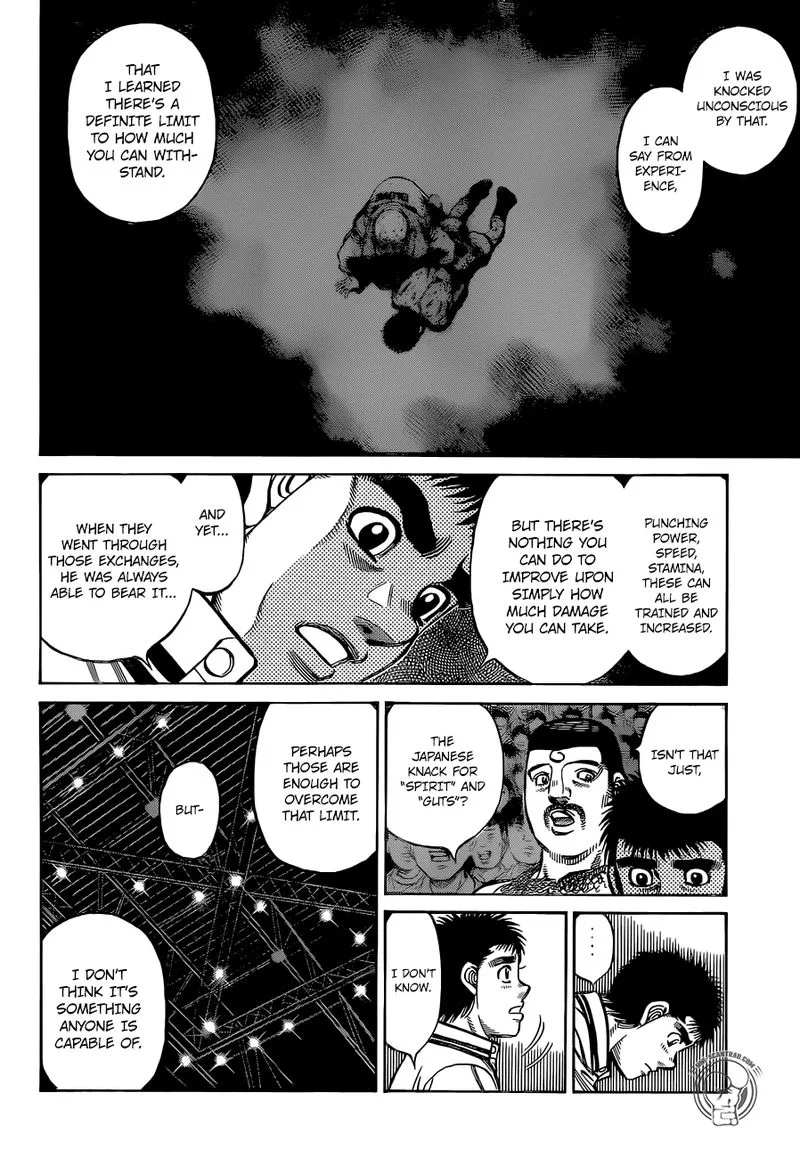 Hajime no Ippo Chapter 1309 page 13