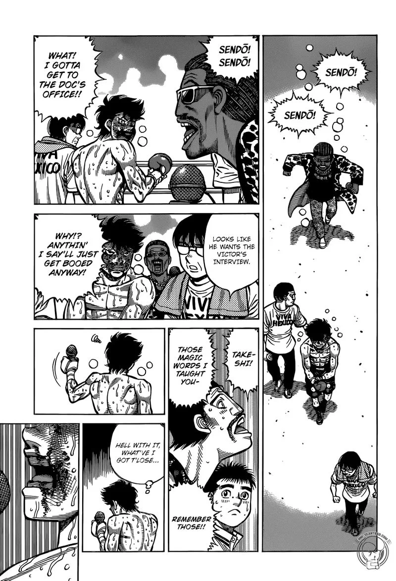 Hajime no Ippo Chapter 1309 page 3