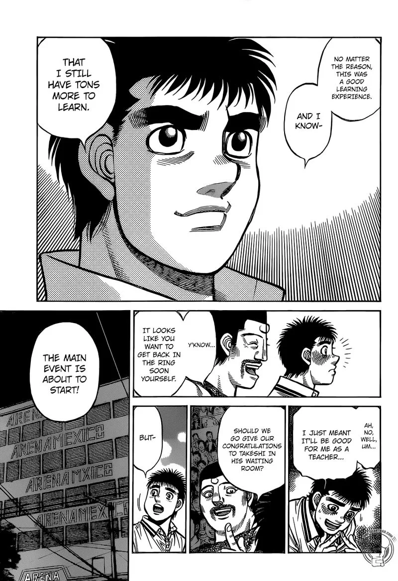 Hajime no Ippo Chapter 1309 page 14